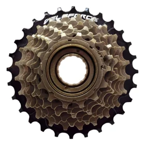 Roda Livre Catraca 7v Barulhento 14/28t Index - Veloforce Dourado 14 28