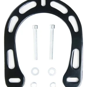 Ferradura P/Freio V-Brake Booster D/Bicicleta Para Deixar Freio Firme em Aluminio Preto